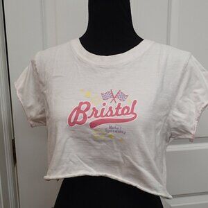 Girls Youth XLarge Crop Top Bristol Motor Speedway